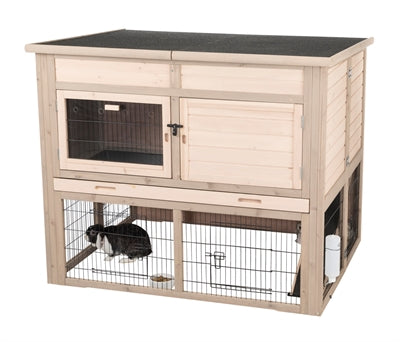 Product image of:TRIXIE NATURA KONIJNENHOK XL MET ISOLATIE GRIJS