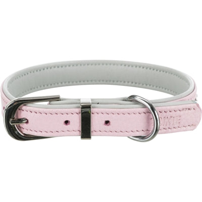 Product image of:TRIXIE HALSBAND HOND ACTIVE COMFORT MET STRASS STEENTJES LEER ROZE