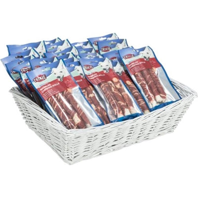Product image of:TRIXIE DENTA FUN MARBLED BEEF CHEWING ROLLS