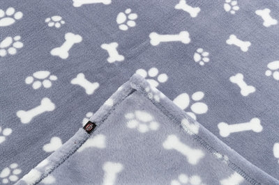 Product image of:TRIXIE HONDENDEKEN KENNY FLEECE BOT / POOTJES BLAUW