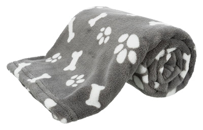 Product image of:TRIXIE HONDENDEKEN KENNY FLEECE BOT / POOTJES GRIJS