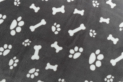 Product image of:TRIXIE HONDENDEKEN KENNY FLEECE BOT / POOTJES GRIJS