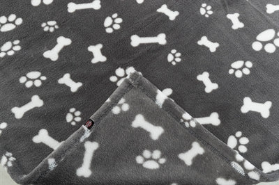 Product image of:TRIXIE HONDENDEKEN KENNY FLEECE BOT / POOTJES GRIJS