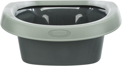 Product image of:TRIXIE BE ECO GERECYCLED KATTENBAK CARLO MET RAND ANTRACIET / GRIJS