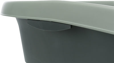 Product image of:TRIXIE BE ECO GERECYCLED KATTENBAK CARLO MET RAND ANTRACIET / GRIJS