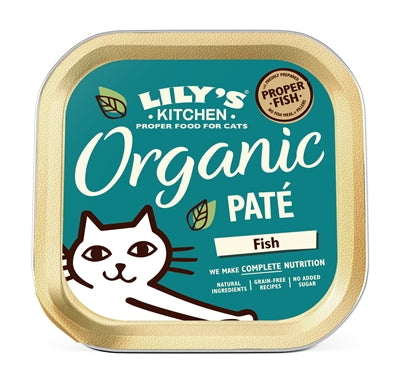 Product image of:LILY'S KITCHEN CAT ORGANIC FISH PATE