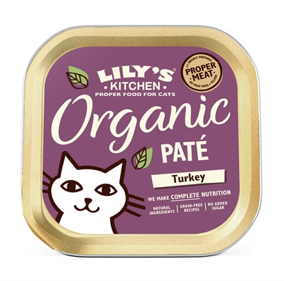 Product image of:LILY'S KITCHEN CAT ORGANIC TURKEY PATE