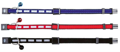 Product image of:TRIXIE HALSBAND KAT SAFER LIFE FLUWEEL REFLECTEREND ASSORTI