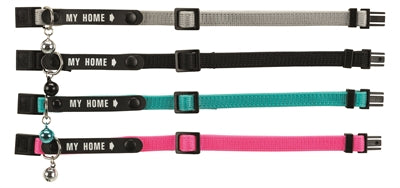 Product image of:TRIXIE HALSBAND KAT MY HOME MET ADRESFLAP ASSORTI