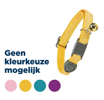 Product image of:TRIXIE HALSBAND KAT GLITTER MET KUNSTSTOF SLUITING ASSORTI