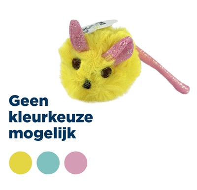 Product image of:FOFOS PLUCHE MUIS MET GLITTERSTAART