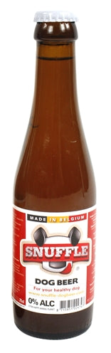 Product image of:SNUFFLE HONDENBIER RUNDSMAAK IN GLAZEN FLES