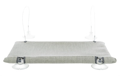 Product image of:TRIXIE KATTENMAND HANGMAT RAAM VELOURS GRIJS