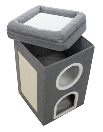 Product image of:TRIXIE KRABPAAL CAT TOWER SAUL GRIJS