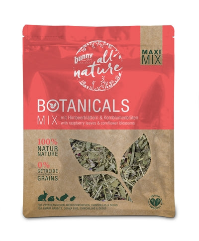 Product image of:BUNNY NATURE BOTANICALS MAXI MIX FRAMBOZENBLAD / BLOEMKOOLBLOESEM