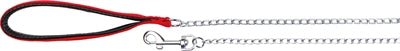 Product image of:TRIXIE HONDENRIEM KETTING MET NYLON HANDVAT ROOD