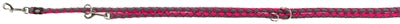 Product image of:TRIXIE HONDENRIEM CAVO VERSTELBAAR FUCHSIA / GRIJS