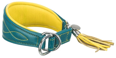 Product image of:TRIXIE HALSBAND HOND ACTIVE COMFORT VOOR WINDHONDEN LEER PETROL