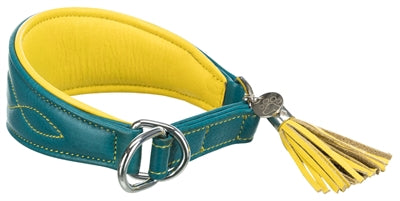 Product image of:TRIXIE HALSBAND HOND ACTIVE COMFORT VOOR WINDHONDEN LEER PETROL