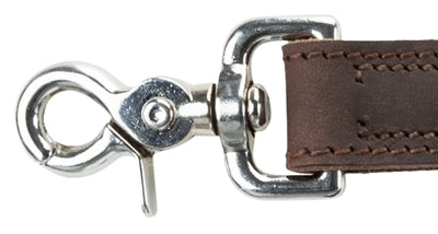 Product image of:TRIXIE HONDENRIEM RUSTIC VETLEER DONKERBRUIN