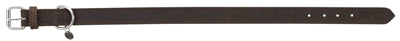 Product image of:TRIXIE HALSBAND HOND RUSTIC VETLEER DONKERBRUIN