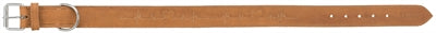 Product image of:TRIXIE HALSBAND HOND RUSTIC VETLEER HEARTBEAT BRUIN