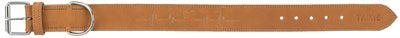 Product image of:TRIXIE HALSBAND HOND RUSTIC VETLEER HEARTBEAT BRUIN