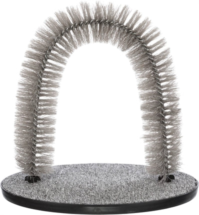 Product image of:TRIXIE MASSAGE- EN VACHTVERZORGINGSBOOG GRIJS