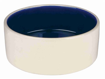 Product image of:TRIXIE VOERBAK KERAMIEK CREME / BLAUW