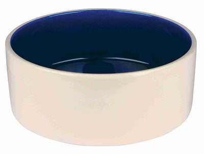 Product image of:TRIXIE VOERBAK KERAMIEK CREME / BLAUW