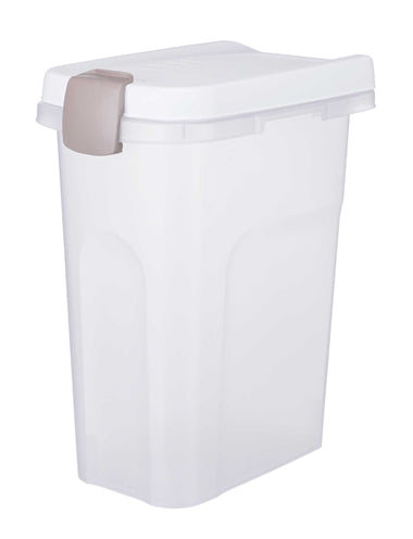 Product image of:TRIXIE VOERTON LUCHTDICHT AFSLUITBAAR KUNSTSTOF TRANSPARANT WIT / WIT