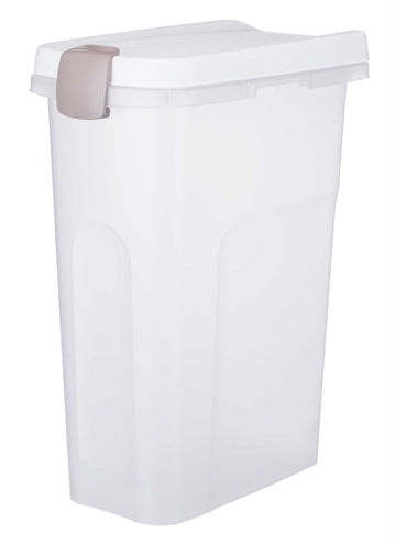 Product image of:TRIXIE VOERTON LUCHTDICHT AFSLUITBAAR KUNSTSTOF TRANSPARANT WIT / WIT