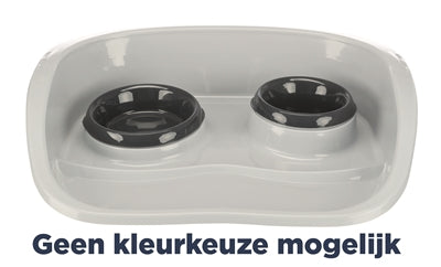 Product image of:TRIXIE VOERBAK STATION KUNSTSTOF WIT  /  ASSORTI