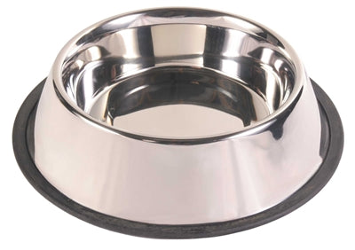 Product image of:TRIXIE VOERBAK RVS / RUBBERRING
