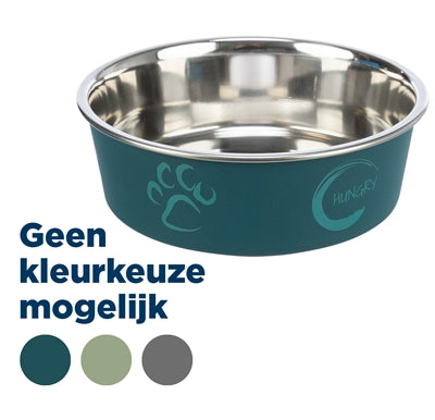 Product image of:TRIXIE VOERBAK RVS / KUNSTSTOF-OMMANTELING ASSORTI