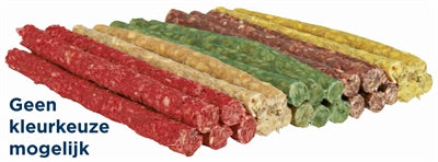 Product image of:TRIXIE KAUWROLLEN MIXPAKKET 12 CM / O 9-10 MM 50 ST. ASSORTI