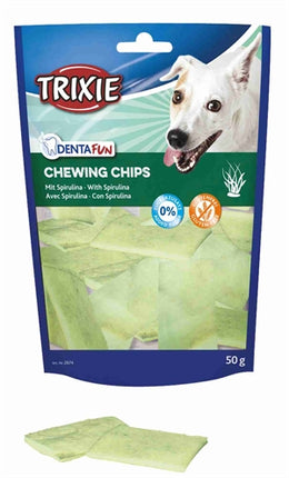 Product image of:TRIXIE DENTA FUN SPIRULINA CHEWING CHIPS