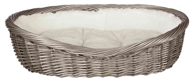 Product image of:TRIXIE MAND WILG MET BINNENVOERING EN KUSSEN GRIJS