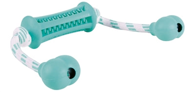 Product image of:TRIXIE DENTA FUN NATUURRUBBER STICK MET MUNTSMAAK AAN KOORD