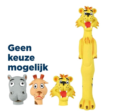 Product image of:TRIXIE LATEX LONGIE MET GELUID ASSORTI