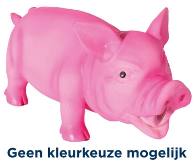 Product image of:TRIXIE LATEX / POLYESTERVLIES VARKEN MET DIERENGELUID  ASSORTI