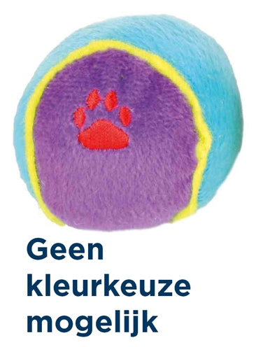 Product image of:TRIXIE PLUCHE SPEELBAL ASSORTI