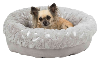 Product image of:TRIXIE MAND FEATHER ROND ZILVER / GRIJS