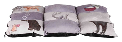 Product image of:TRIXIE KUSSEN PATCHWORK CAT GRIJS