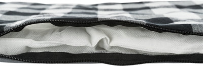 Product image of:TRIXIE KUSSEN SCOOPY OVAAL ZWART / WIT / GRIJS