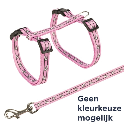 Product image of:TRIXIE KATTENTUIG MET RIEM KATTENMOTIEF ASSORTI