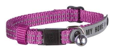 Product image of:TRIXIE KATTENHALSBAND MET ADRESFLAP MY HOME REFLECTEREND ASSORTI