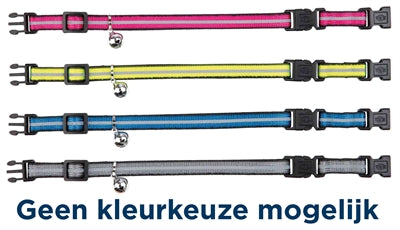 Product image of:TRIXIE KATTENHALSBAND MET 2 SLUITINGEN REFLECTEREND  ASSORTI