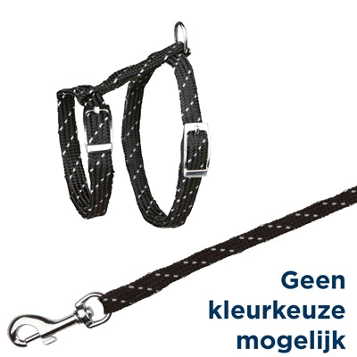 Product image of:TRIXIE KITTENTUIG MET RIEM REFLECTEREND ASSORTI