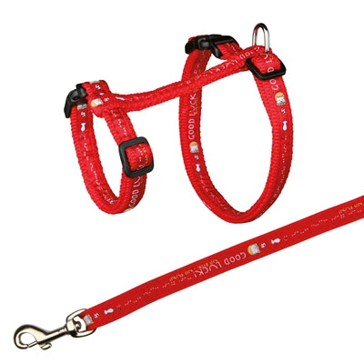 Product image of:TRIXIE KATTENTUIG MET RIEMGOOD LUCK ASSORTI